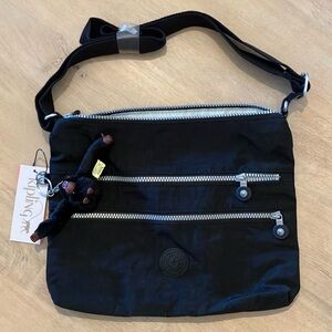 KIPLING | Alvar Crossbody Bag in Black